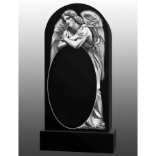 Гранитный памятник OA359  с ангелом